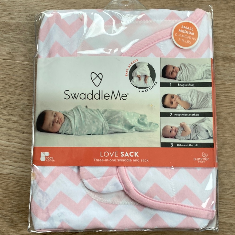 Swaddle me 3-1 swaddle and sack